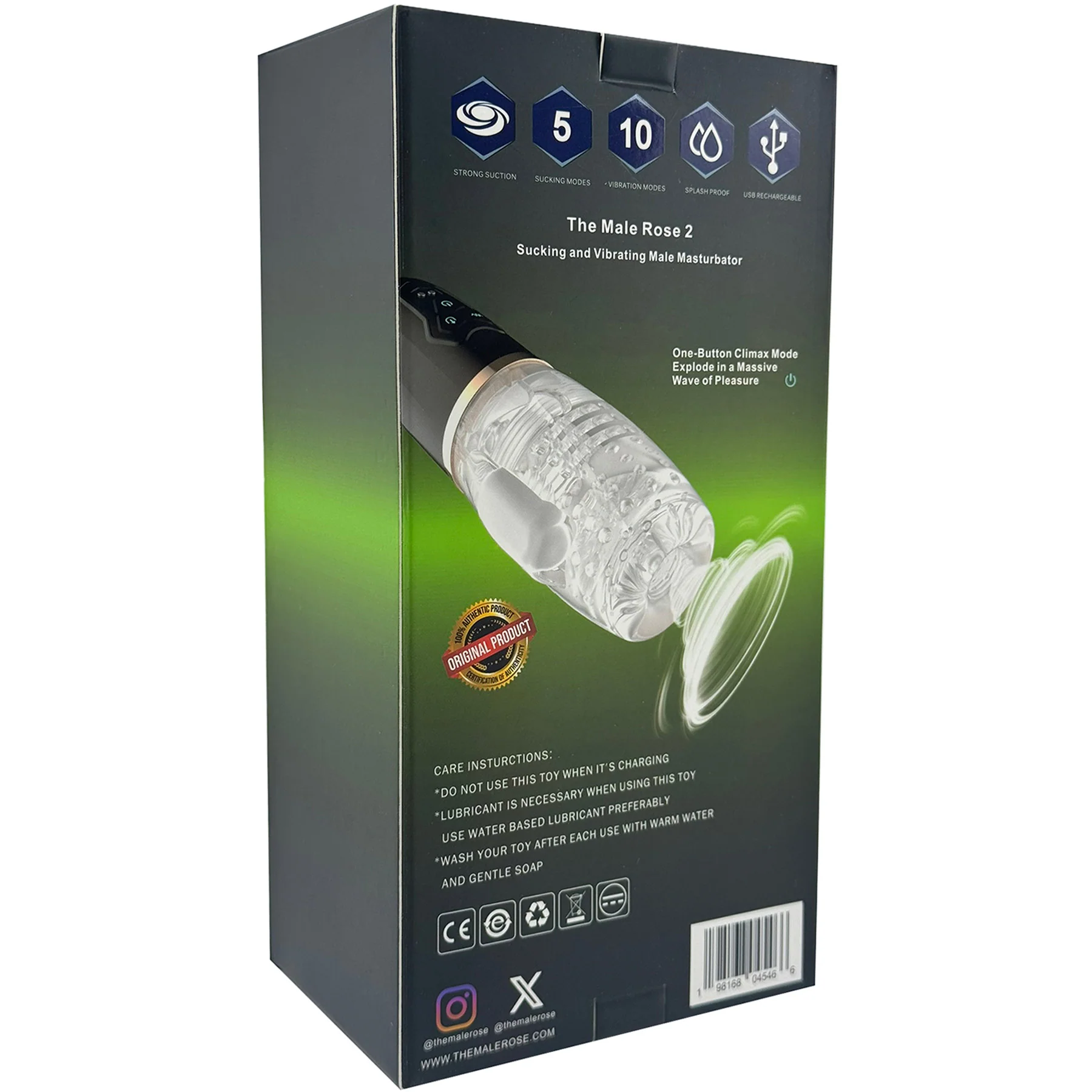 Gawk Gawk 3000 Sucking Vibrating Rechargeable Oral Sex Penis Masturbator - Image 15