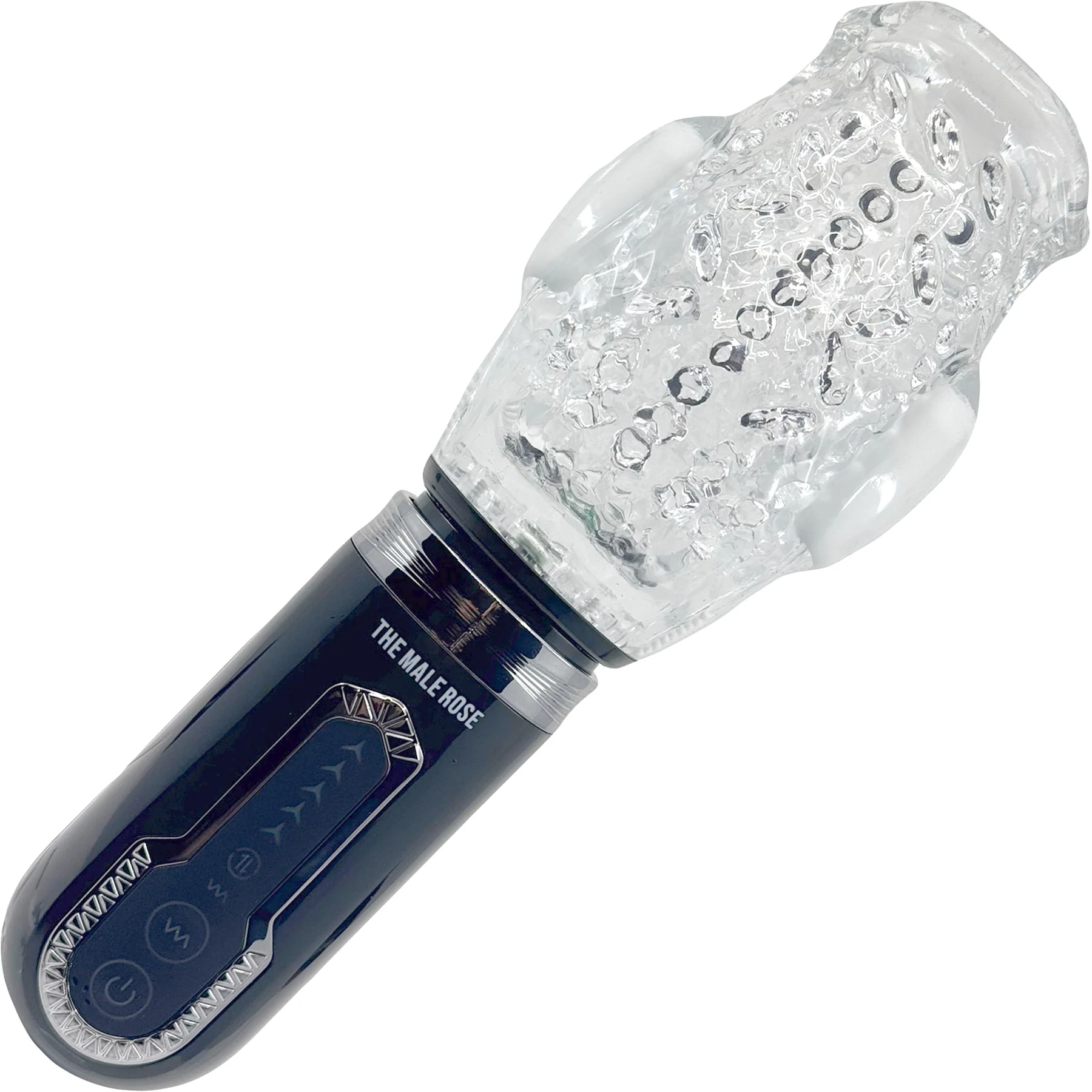 The Male Rose 3 Thrusting Rotating Vibrating Oral Sex Penis Masturbator - Image 5