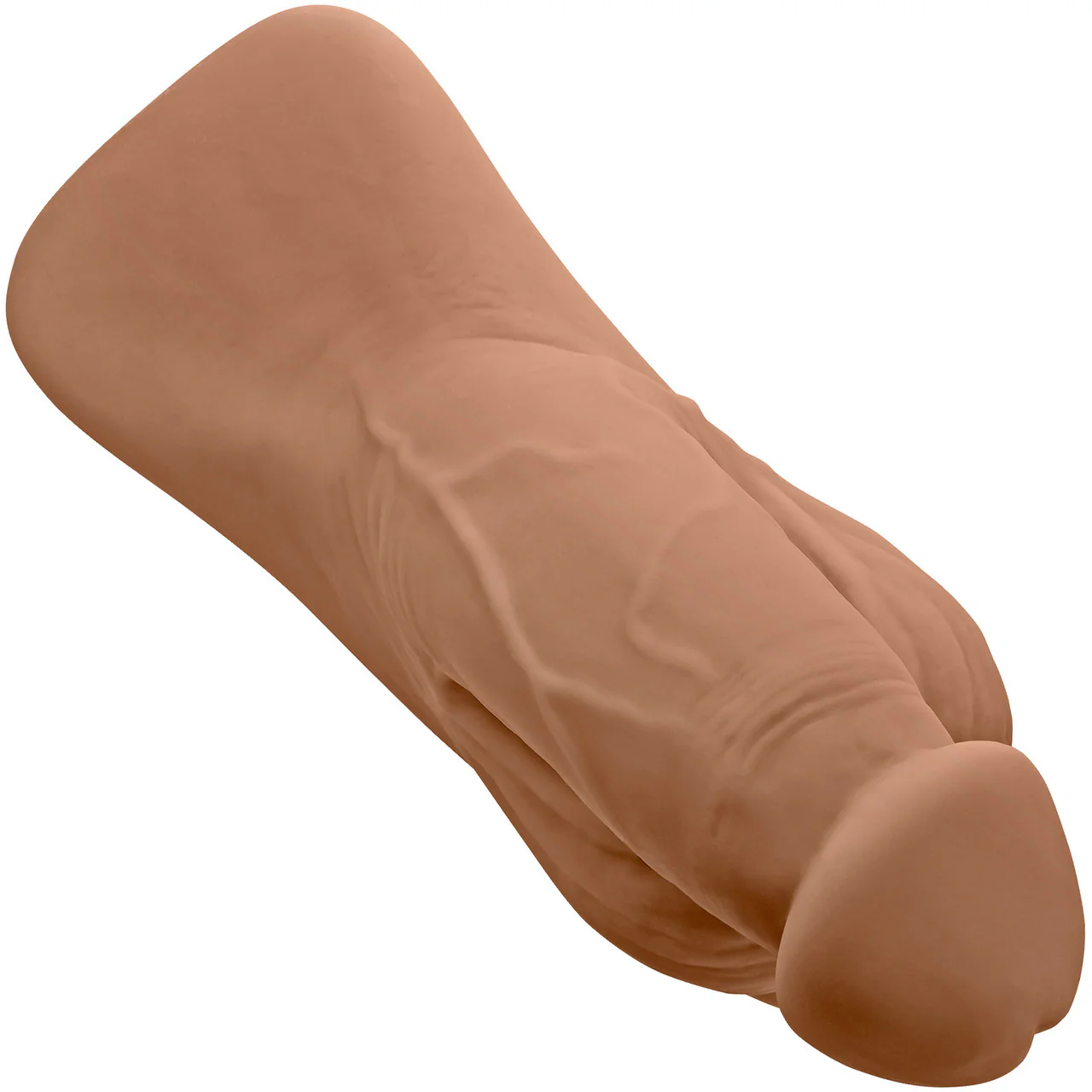 Gender X 4" Squishy Penis Packer - Caramel - Image 2