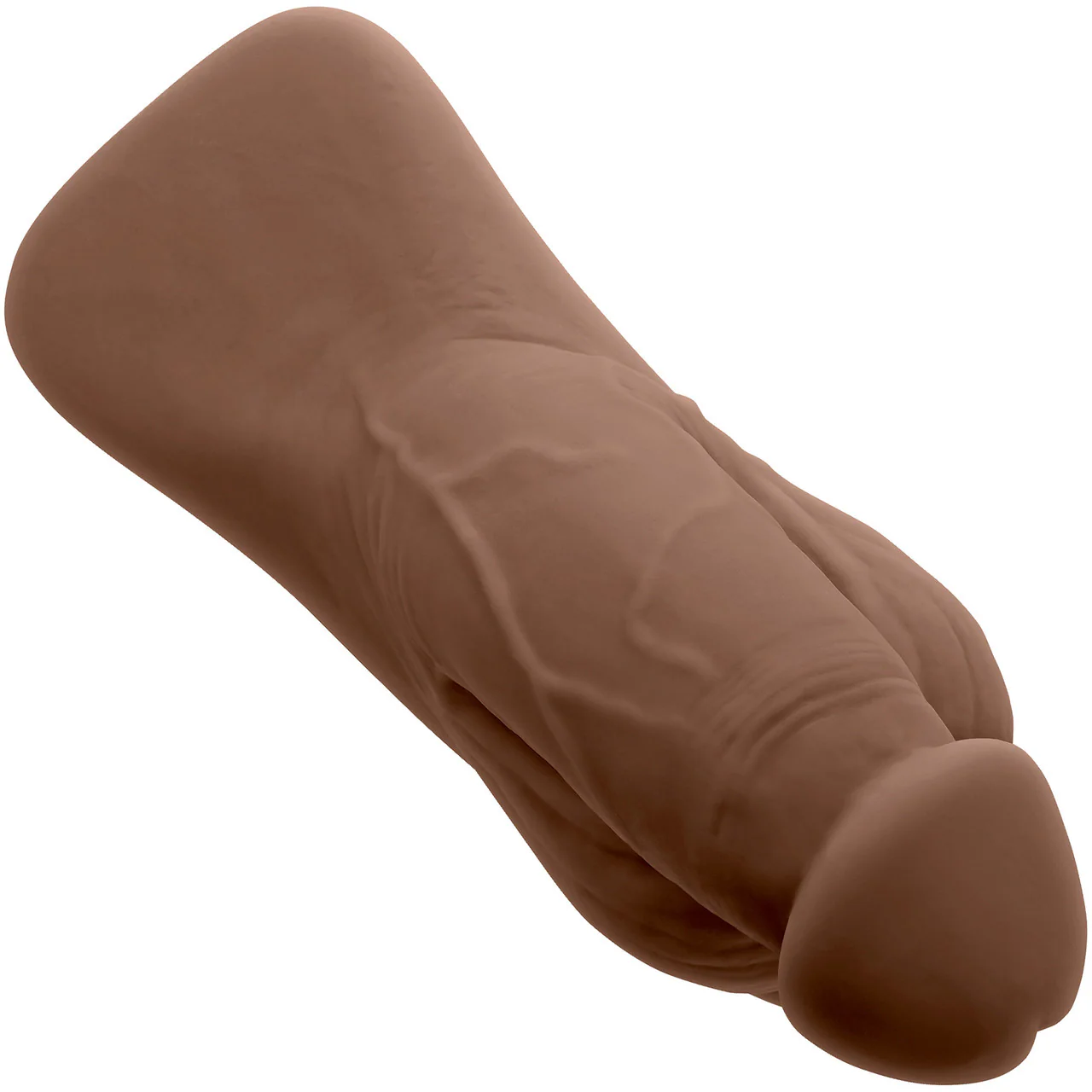 Gender X 4" Squishy Penis Packer - Chocolate - Image 2