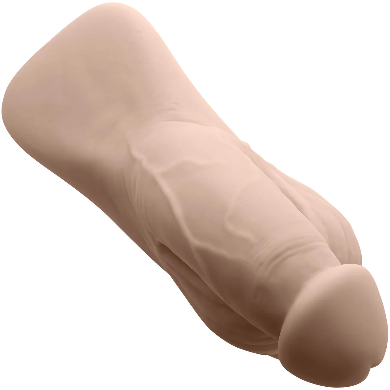 Gender X 4" Squishy Penis Packer - Vanilla - Image 2