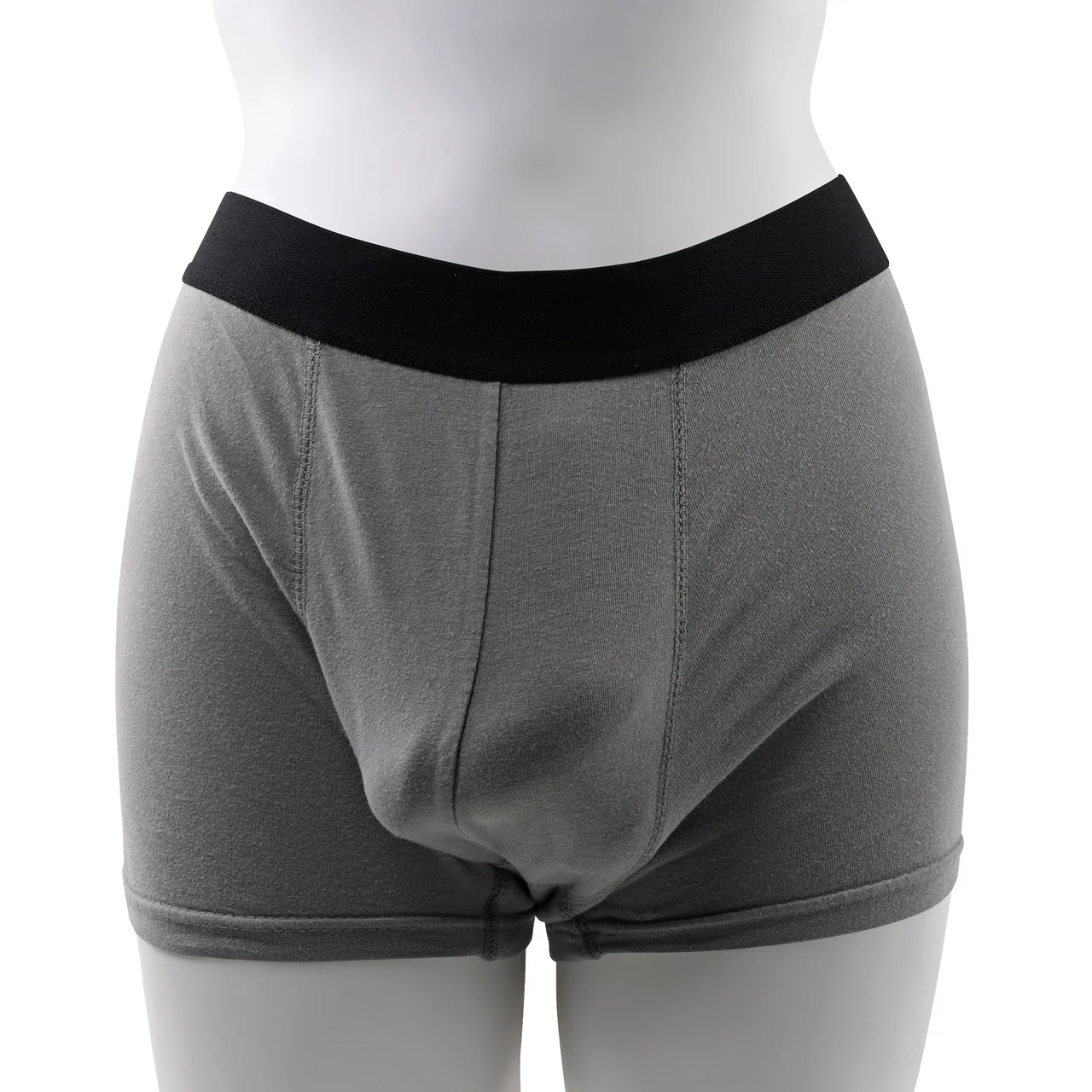 Gender X 4" Squishy Penis Packer - Vanilla - Image 6