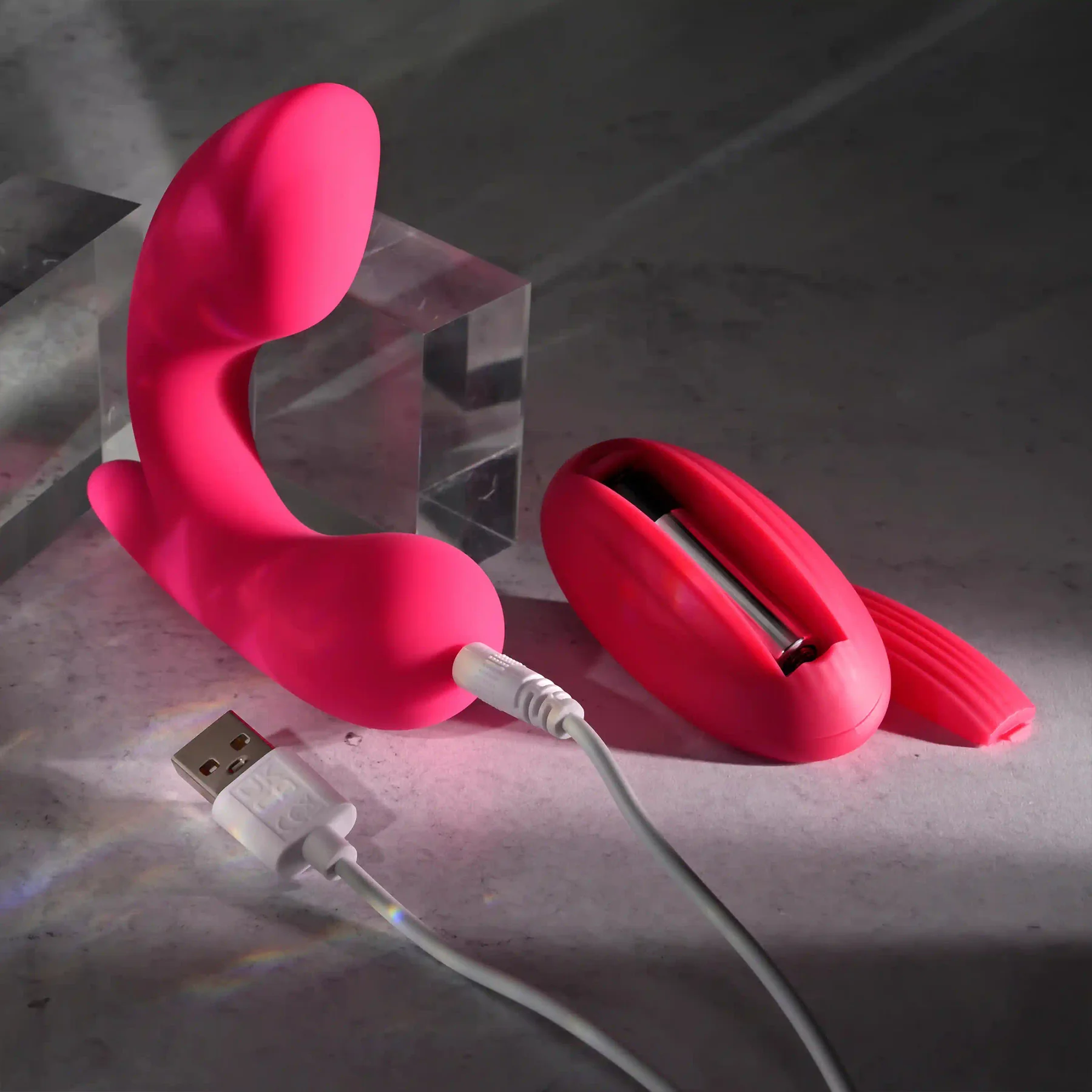 Gender X All About The Bass Dual Stimulation Rechargeable Silicone Vibrator With Remote - Image 8