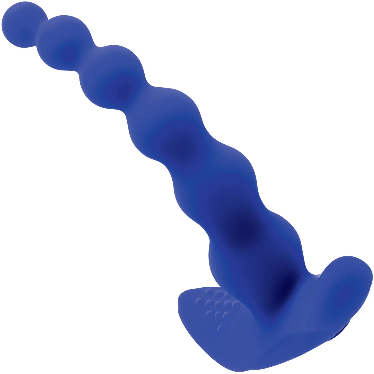 Gender X Beaded Pleasure Rechargeable Waterproof Silicone Vibrating Anal Beads With Remote - Blue - Image 6
