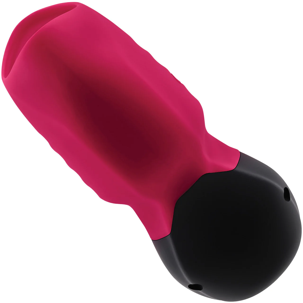 Gender X Body Kisses Rechargeable Silicone Vibrating Suction Massager - Red - Image 12