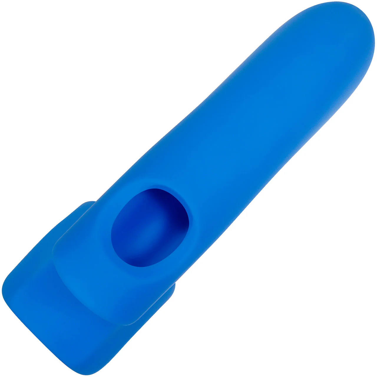 Gender X Flick It Rechargeable Silicone Dual Stimulation Tongue-Flicking Wearable Vibrator - Blue - Image 7