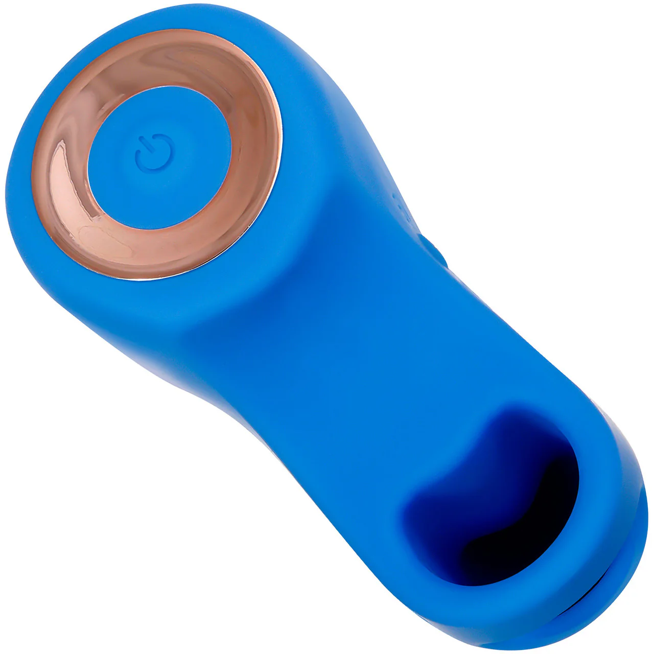 Gender X Flick It Rechargeable Silicone Dual Stimulation Tongue-Flicking Wearable Vibrator - Blue - Image 8