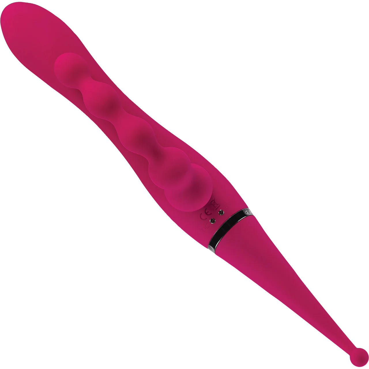 Gender X Four By Four Rechargeable Waterproof Silicone Quadruple Stimulating Vibrator - Red - Image 6