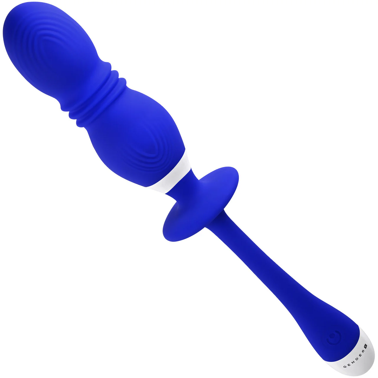Gender X Play Ball Rechargeable Waterproof Silicone Vibrating Thrusting Probe - Image 4