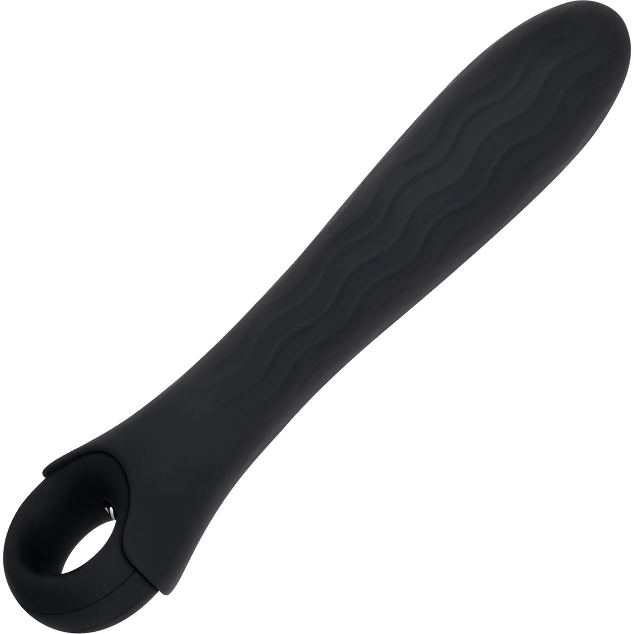 Gender X Powerhouse Rechargeable Silicone Powerful Vibrator - Black - Image 3