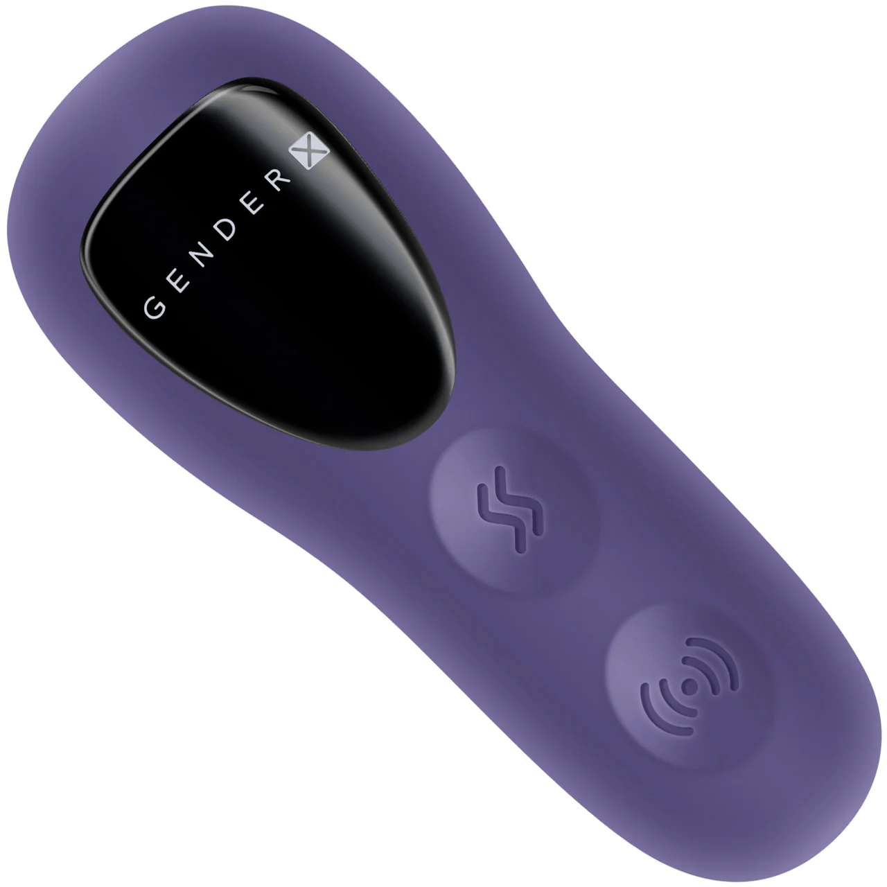 Gender X Ring It Rechargeable Waterproof Silicone Vibrating Anal Plug With Sliding Rings & Remote - Image 7