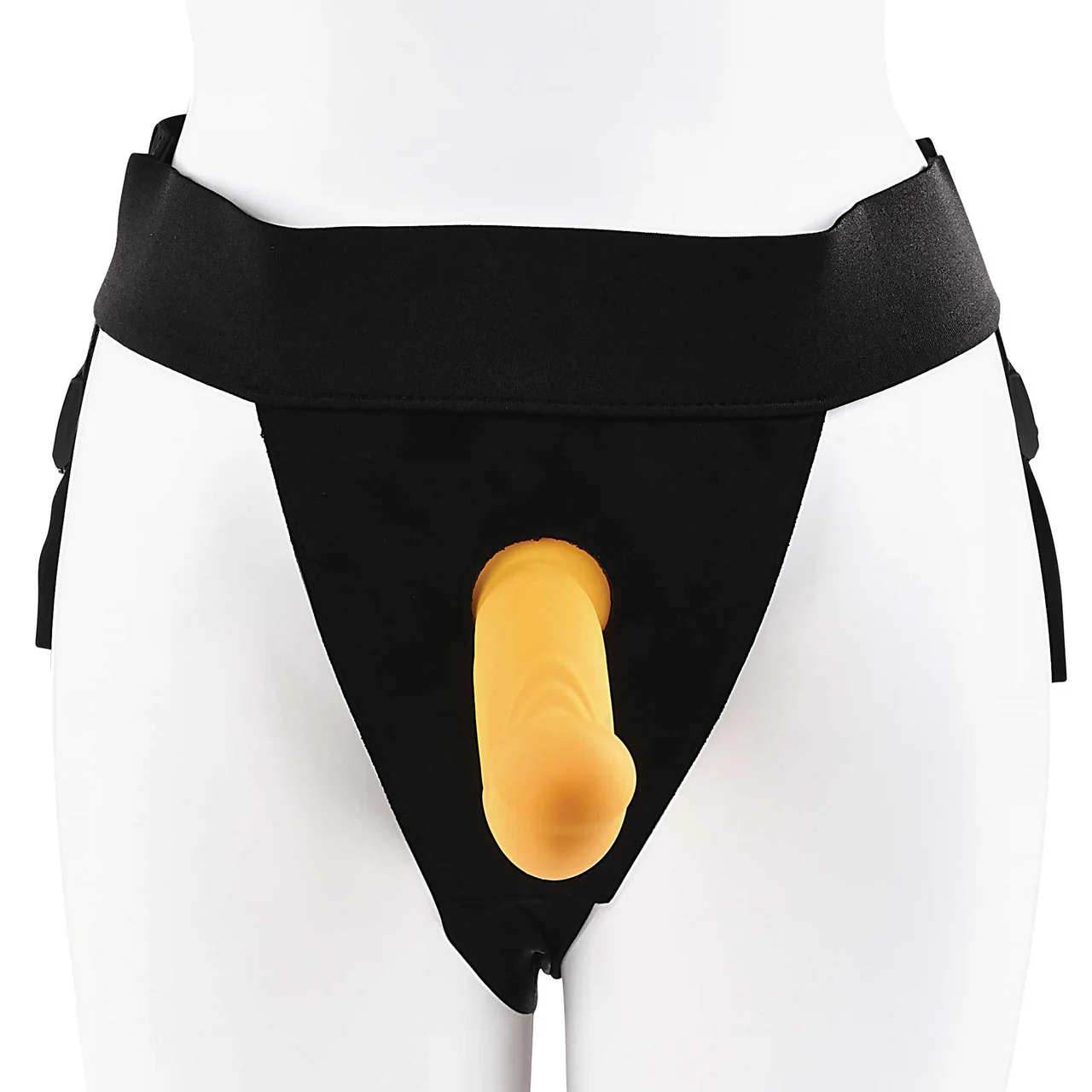Gender X Sweet Embrace Rechargeable Silicone Dual Vibrating Strap-On Kit With Remote Control - Image 3