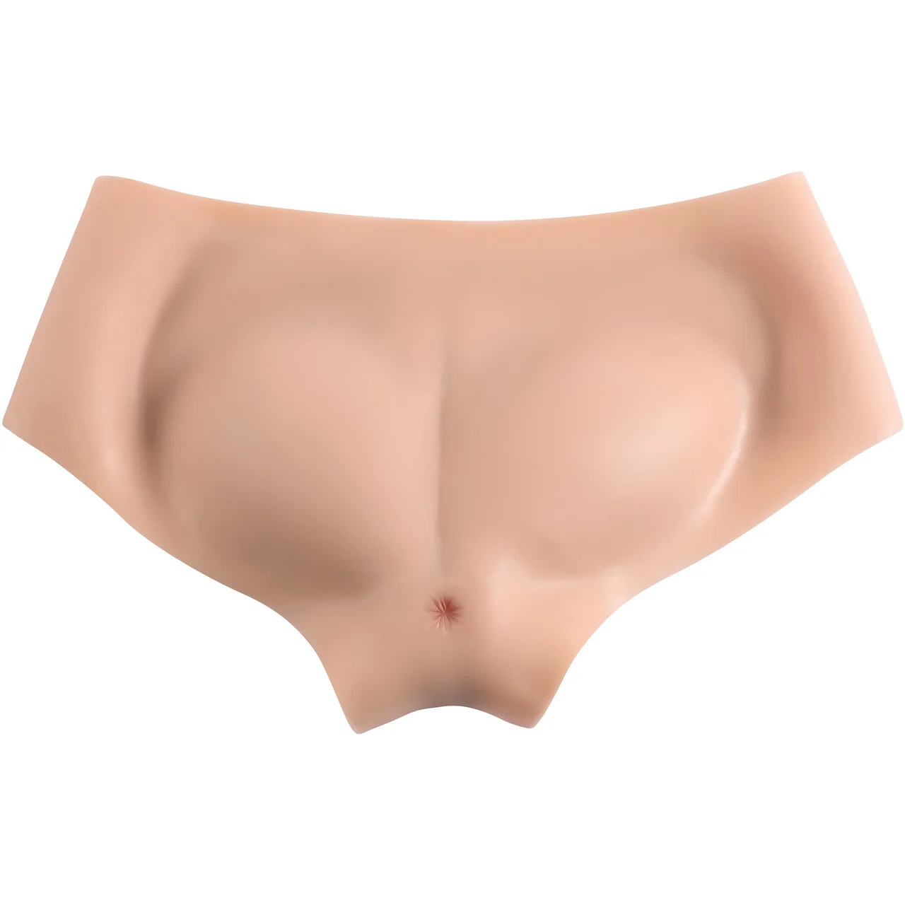 Gender X Undergarments Briefs Wearable Silicone Penetrable Vagina - Vanilla - Image 4