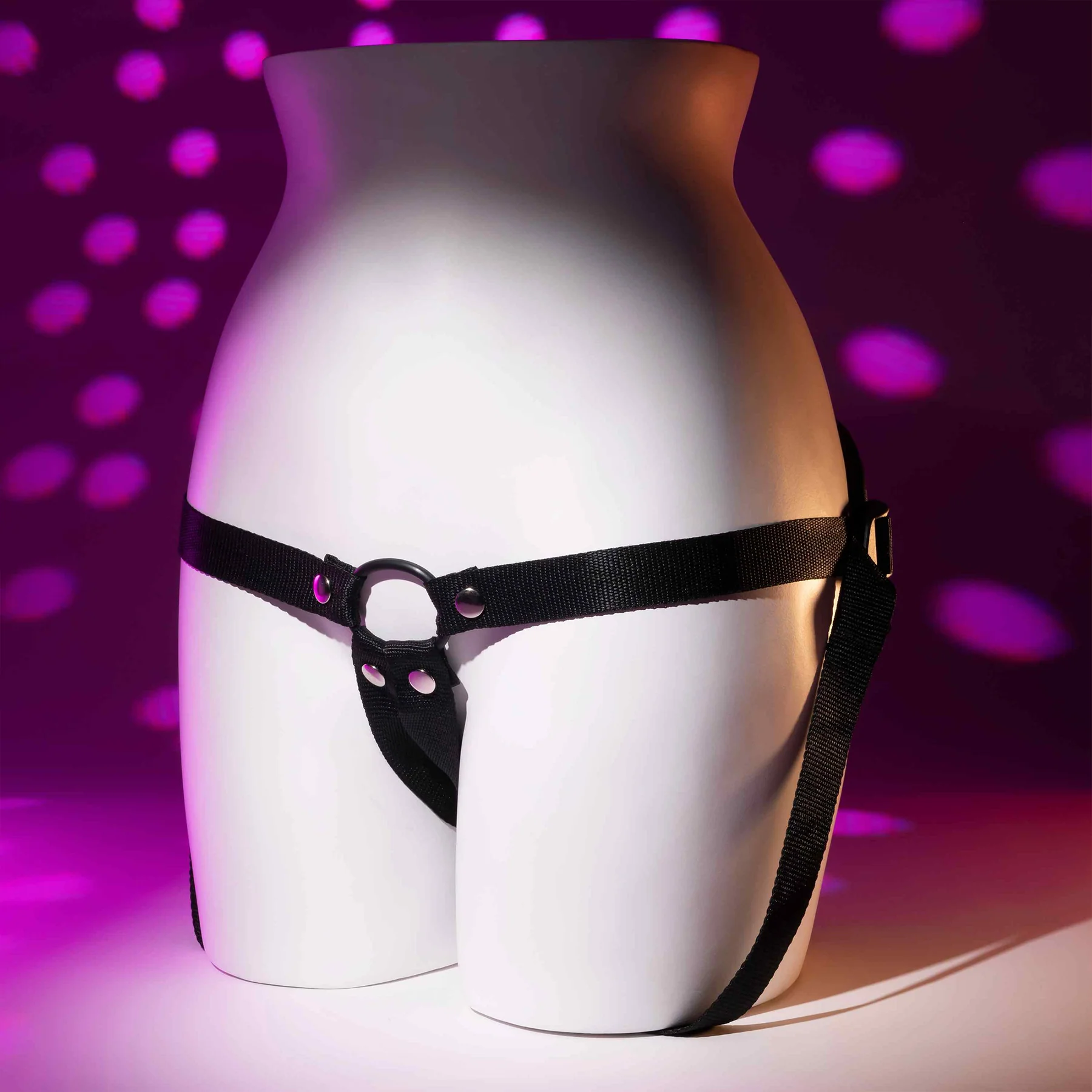 Giving Vibes Rechargeable Silicone Triple Stimulation Strap-On Vibrator By Evolved Novelties - Image 10