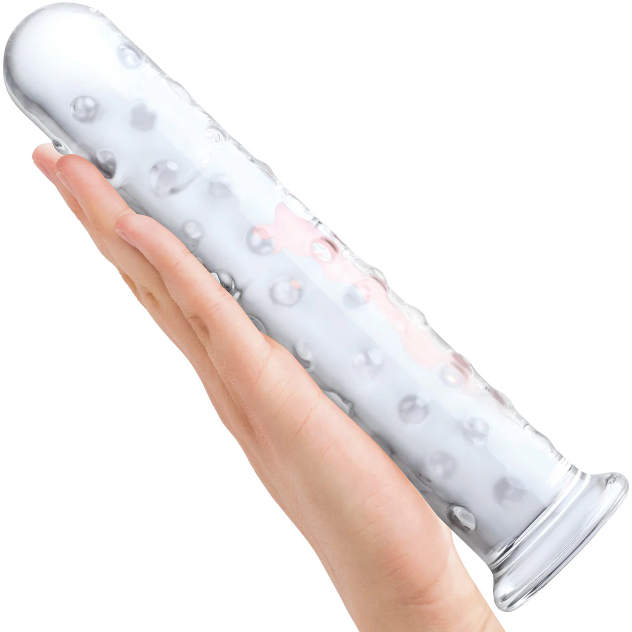 Gläs 10" Extra Large Glass Dildo - Clear - Image 4