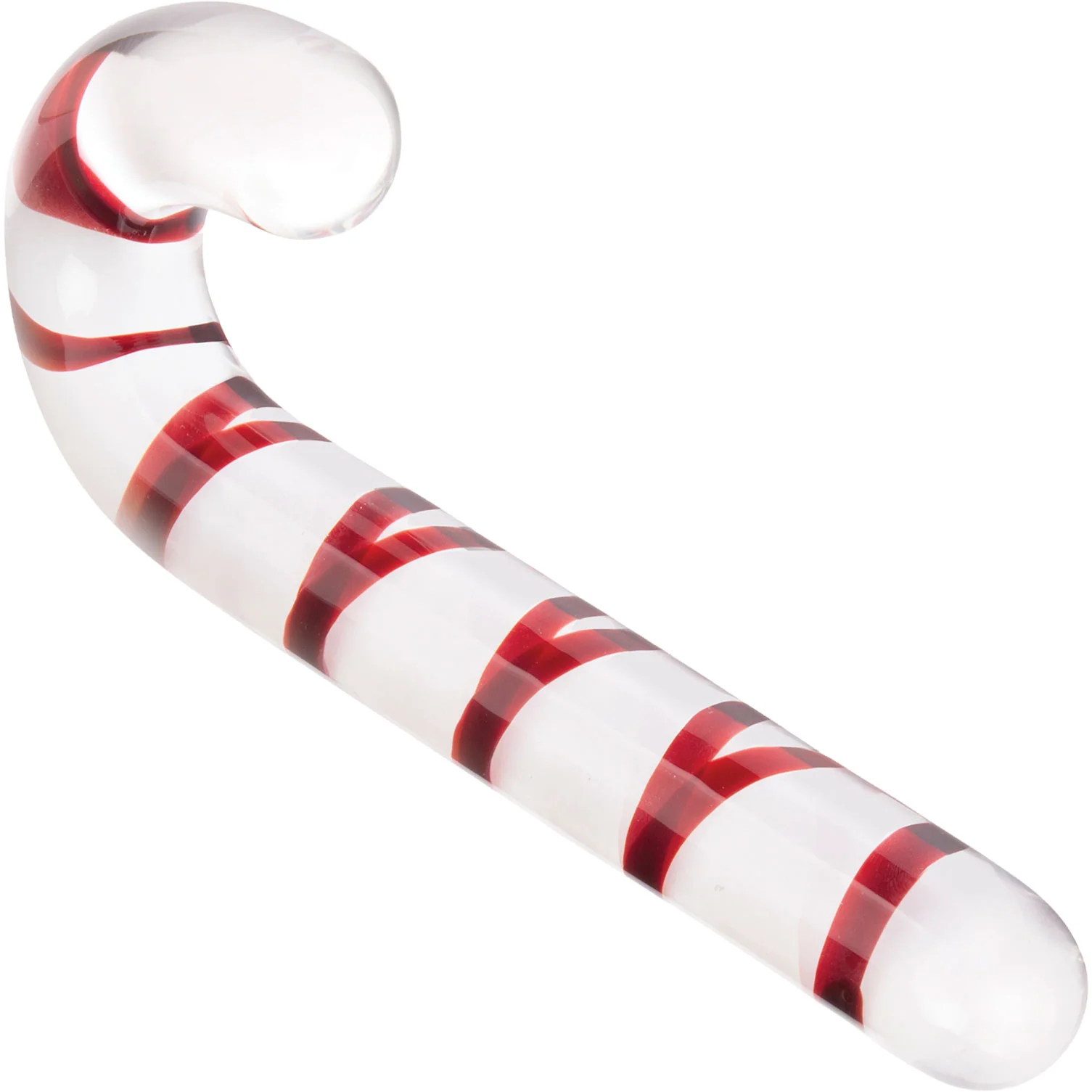 Gläs Candy Cane Dream 7.5" Glass Dildo - Image 3