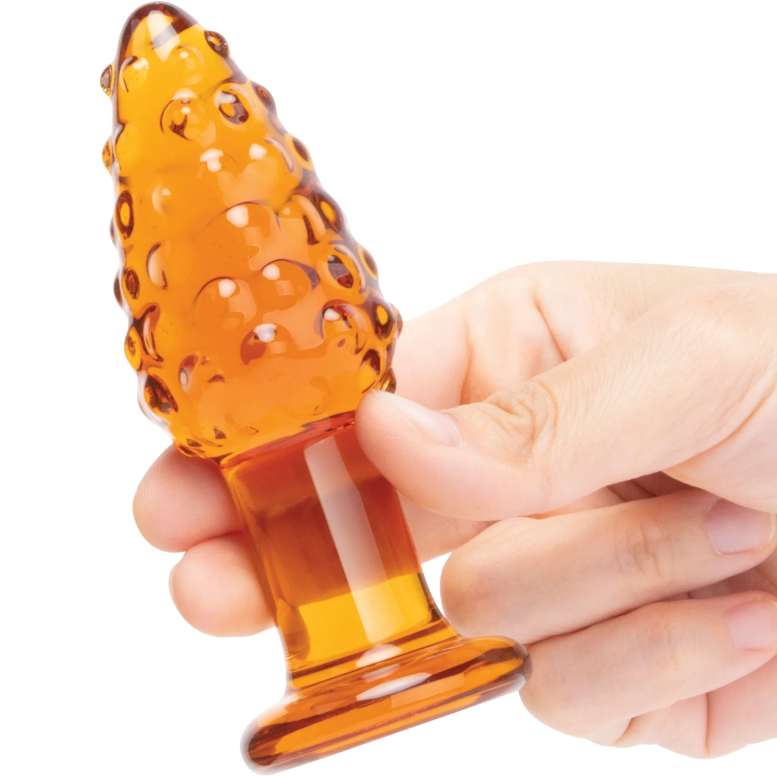 Gläs Cornstar 4" Glass Butt Plug - Image 2