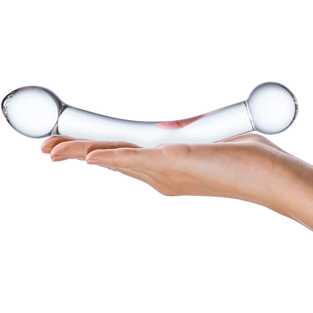 Gläs Curved Glass G-Spot Stimulator - Clear - Image 4