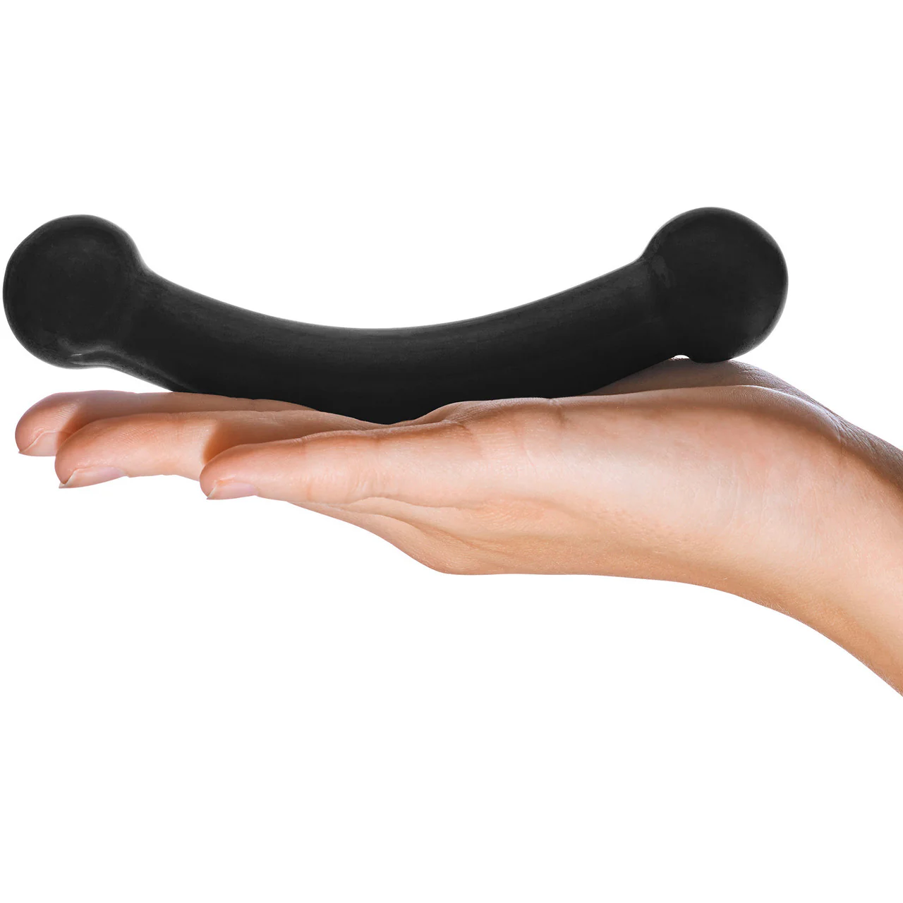 Gläs Double Bull Black Glass Dildo - Image 4