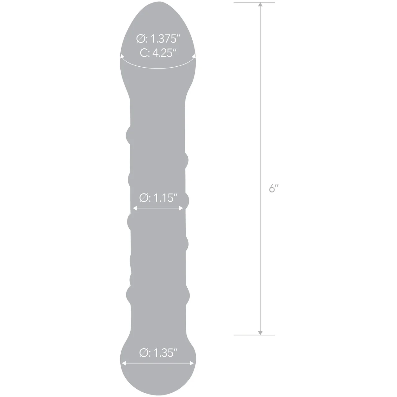 Gläs Spiral Staircase Full Tip Glass Dildo - Pink & Clear - Image 5