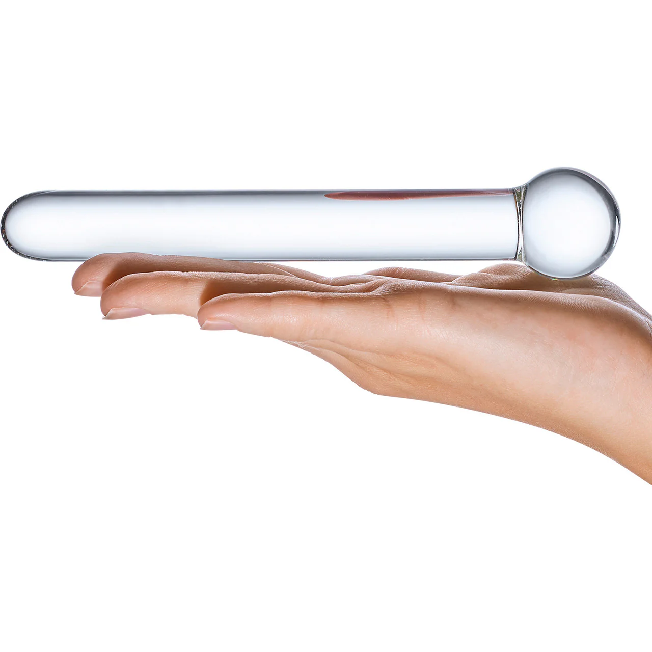Gläs Straight Glass Dildo - Clear - Image 4