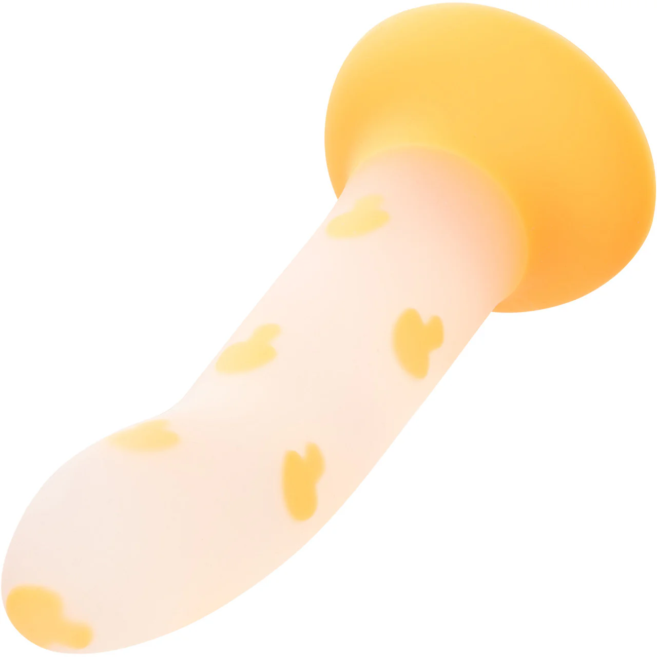 Glow Stick Mushroom 6" Glow In The Dark Silicone Suction Cup Dildo By CalExotics - Image 6