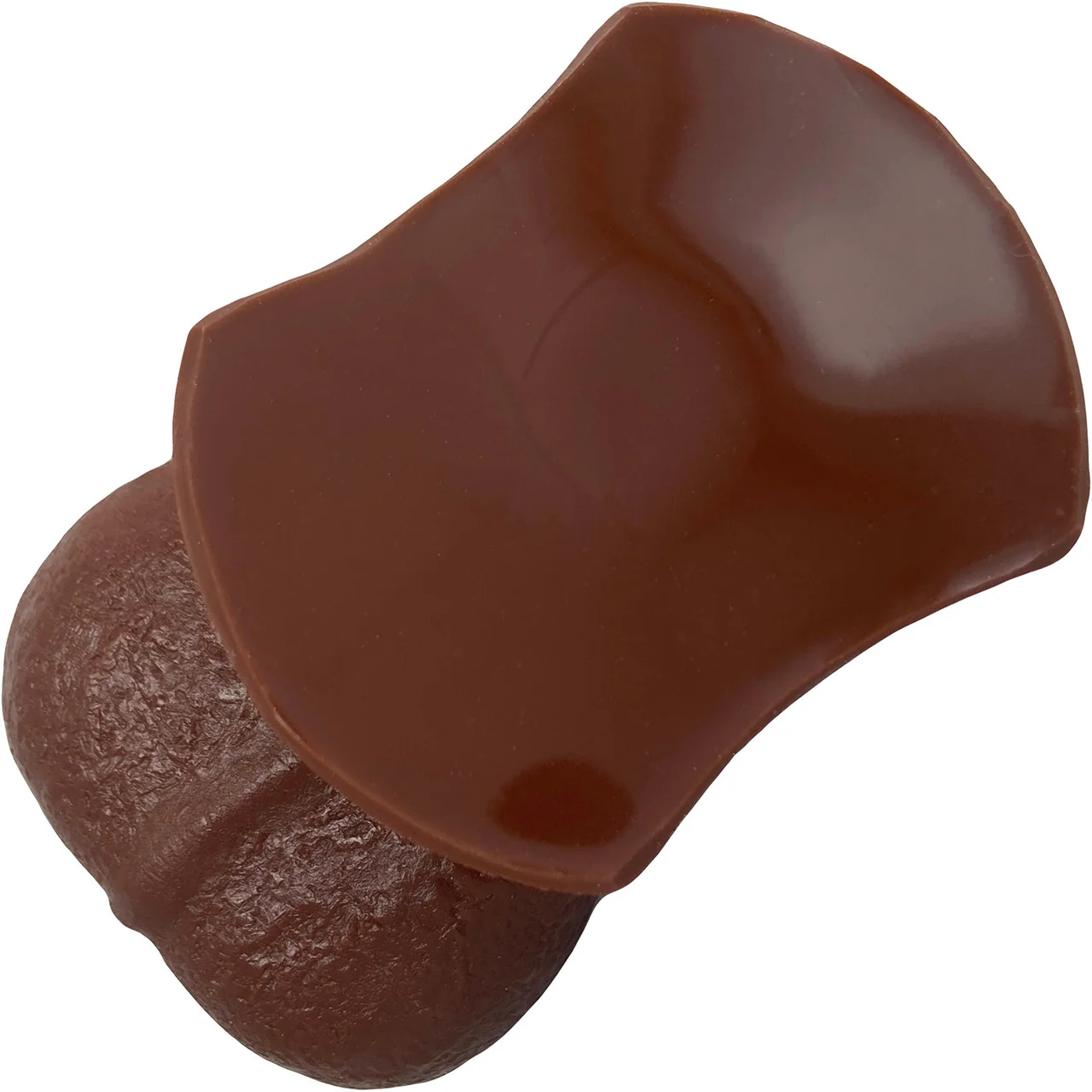 Goodfella Vixskin Realistic Silicone Dildo By Vixen - Chocolate - Image 5
