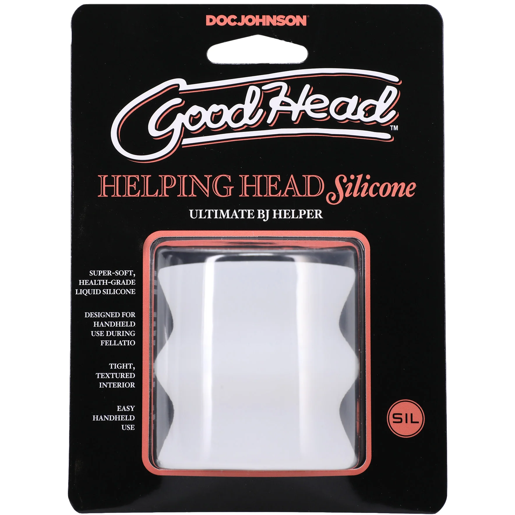 GoodHead Helping Head Silicone Stroker By Doc Johnson - Image 4