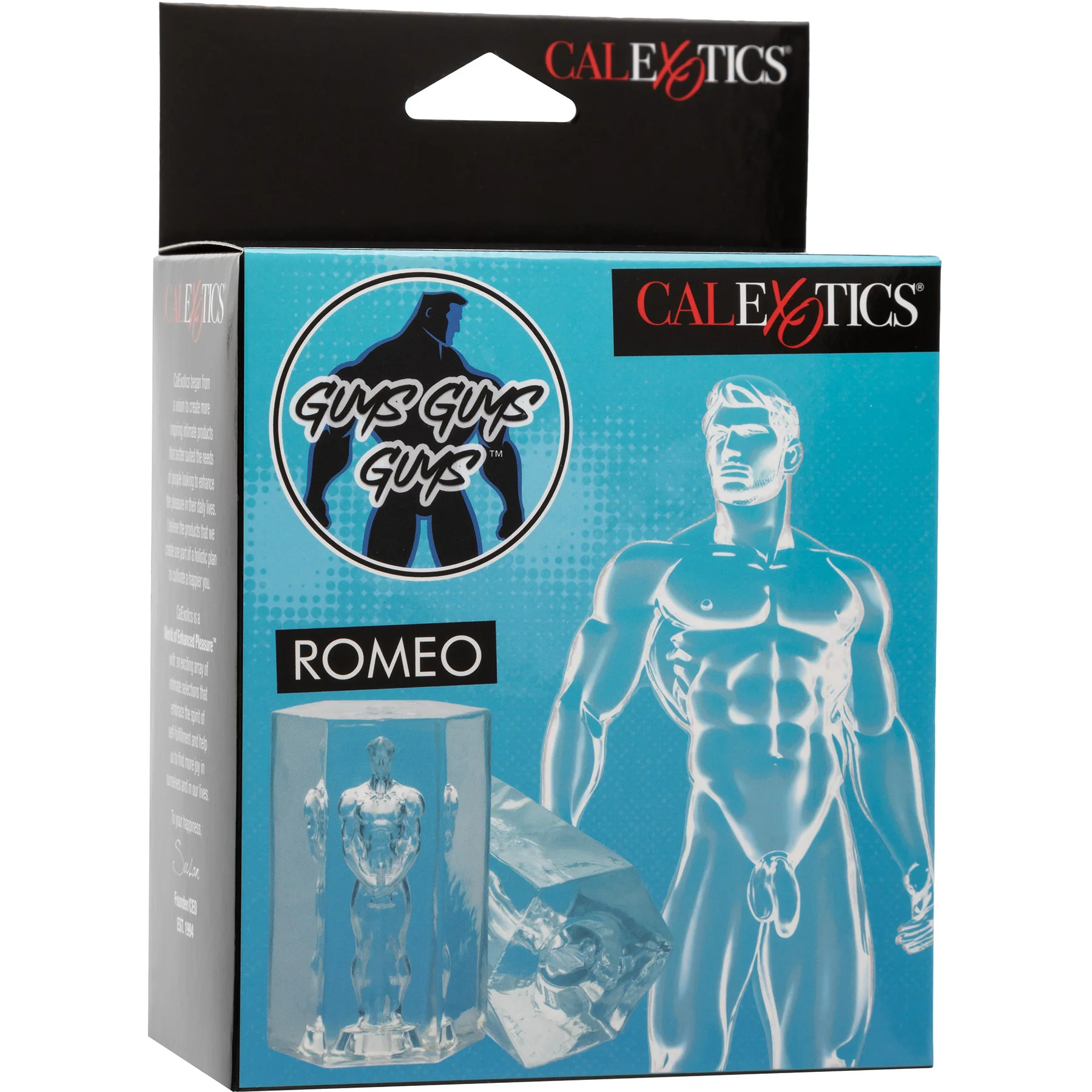 Guys Guys Guys Romeo Clear Penis Stroker By CalExotics - Image 10