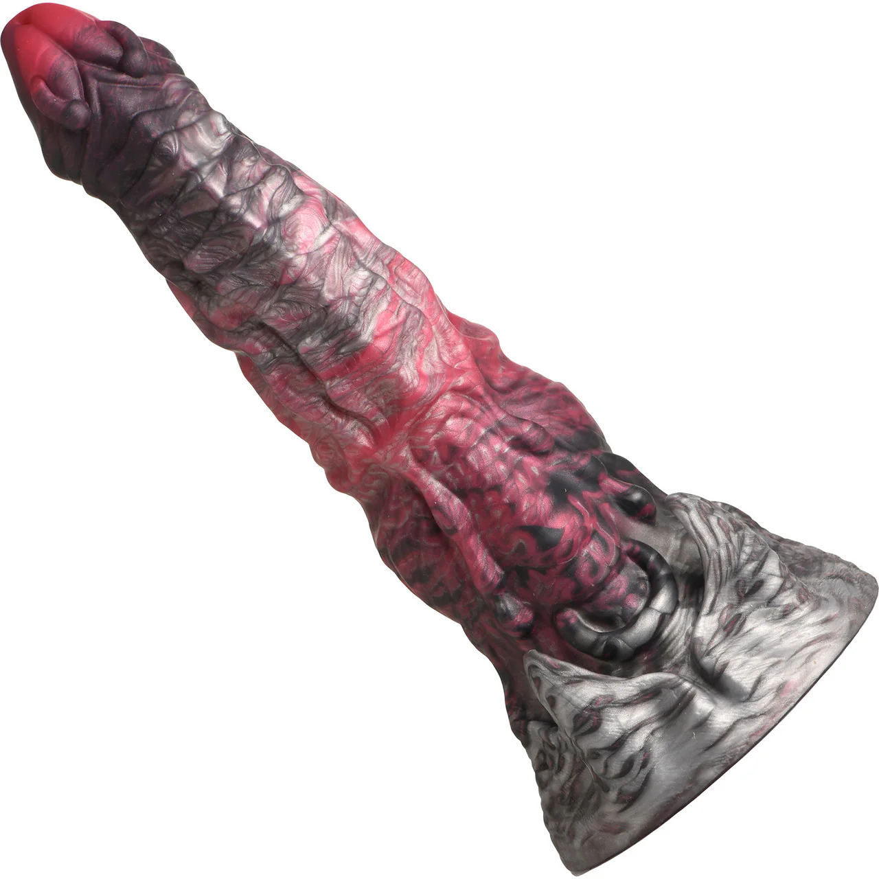 Hades 9.25" Silicone Suction Cup Dildo By Creature Cocks - Large - Image 4