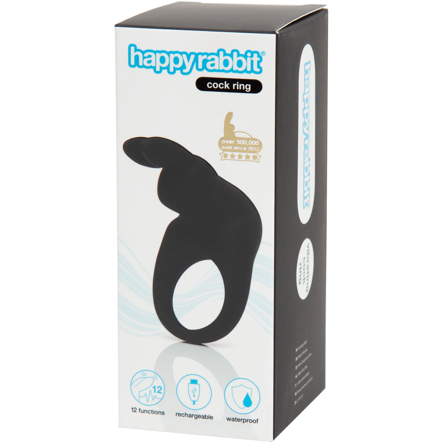 Happy Rabbit Rechargeable Silicone Rabbit Cock Ring - Image 6
