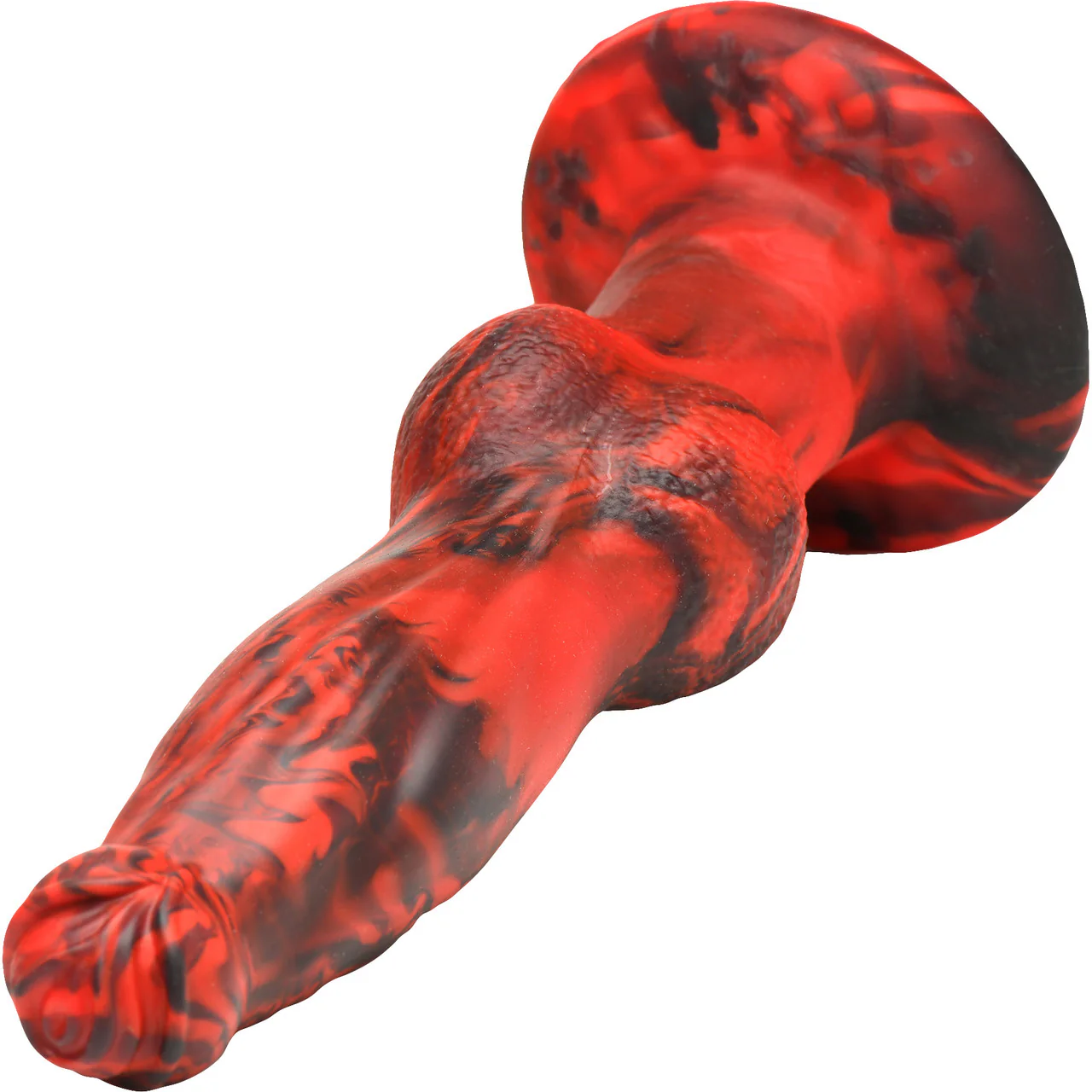 Hell Wolf Rechargeable Thrusting & Vibrating Silicone Suction Cup Dildo With Remote By Creature Cocks - Image 5