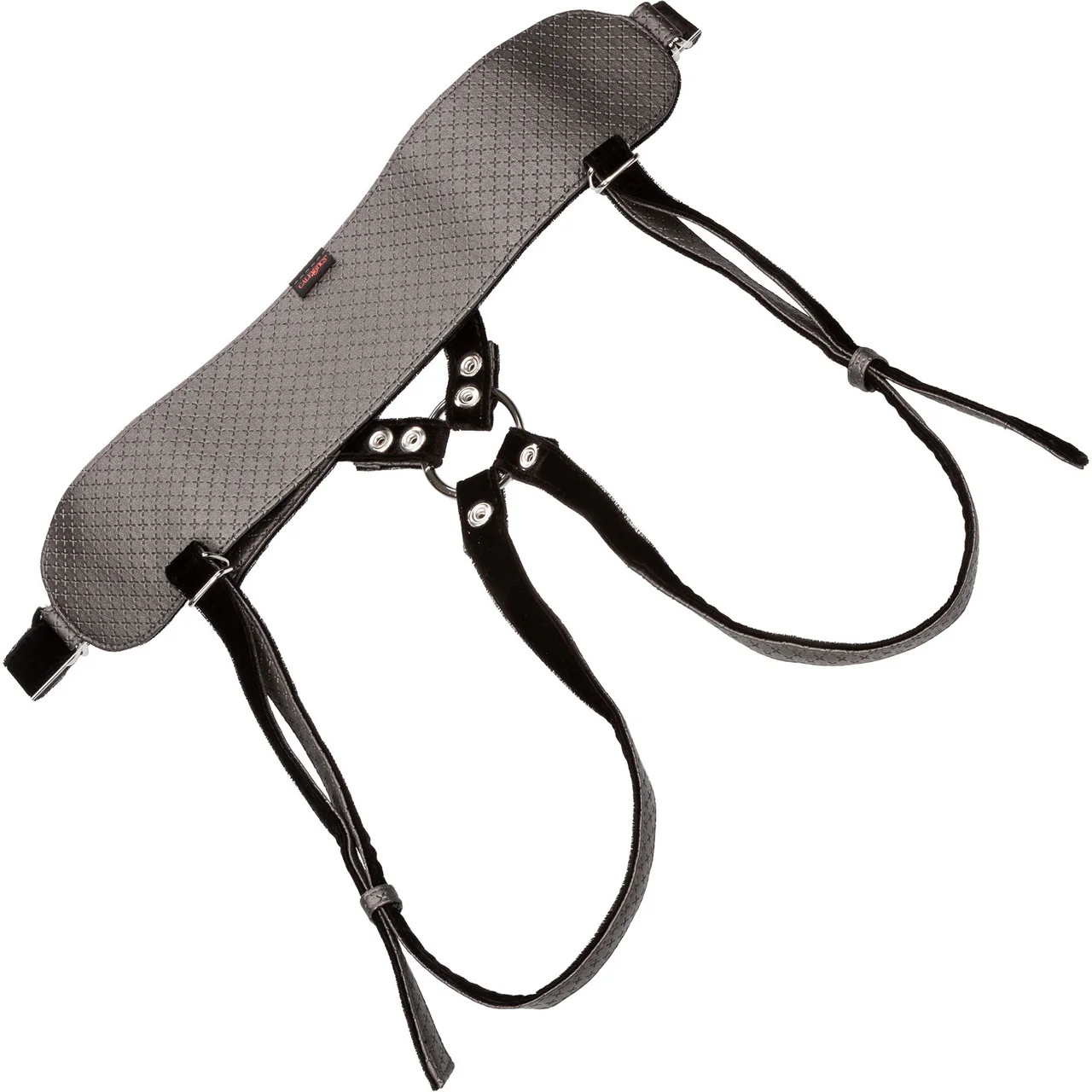Her Royal Harness The Regal Princess O-Ring Harness by CalExotics - Pewter - Image 2