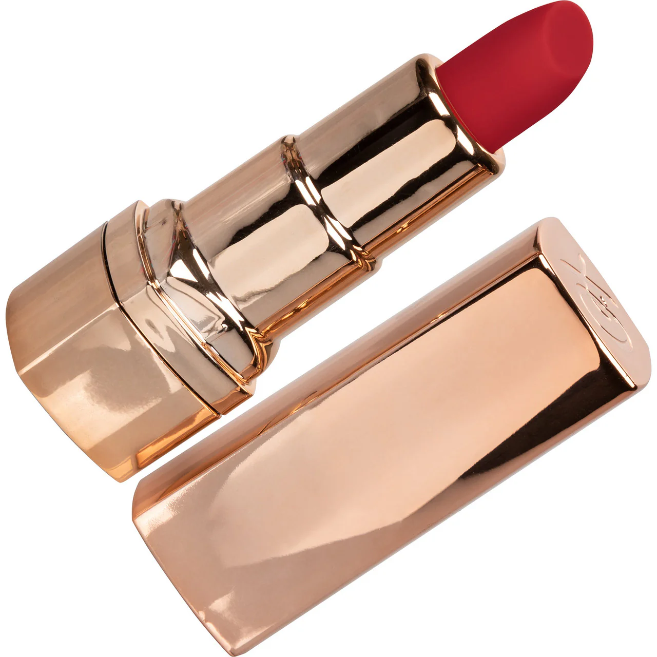 Hide & Play Rechargeable Lipstick Vibrator by CalExotics - Red - Image 6