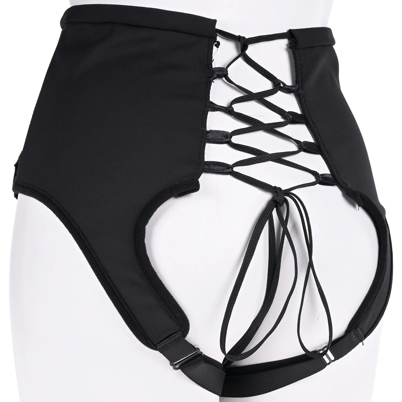 High Waisted Corset Strap-On Harness By Sportsheets - Image 2