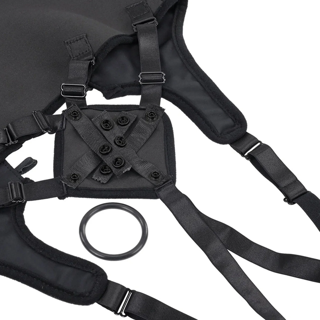 High Waisted Corset Strap-On Harness By Sportsheets - Image 6