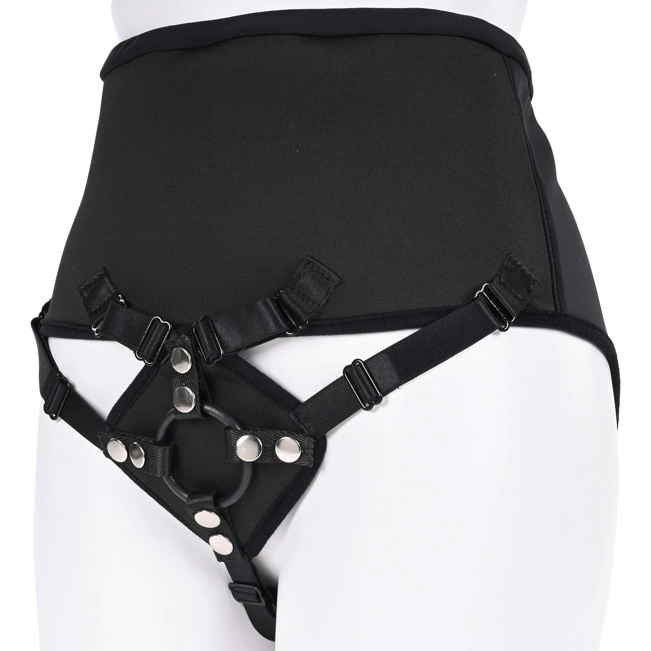 High Waisted Corset Strap-On Harness By Sportsheets - Image 8