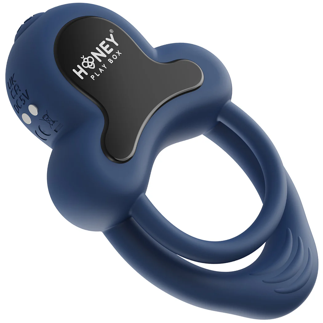 Honey Play Box Anello App-Controlled Silicone Vibrating Couples Cock Ring - Image 10