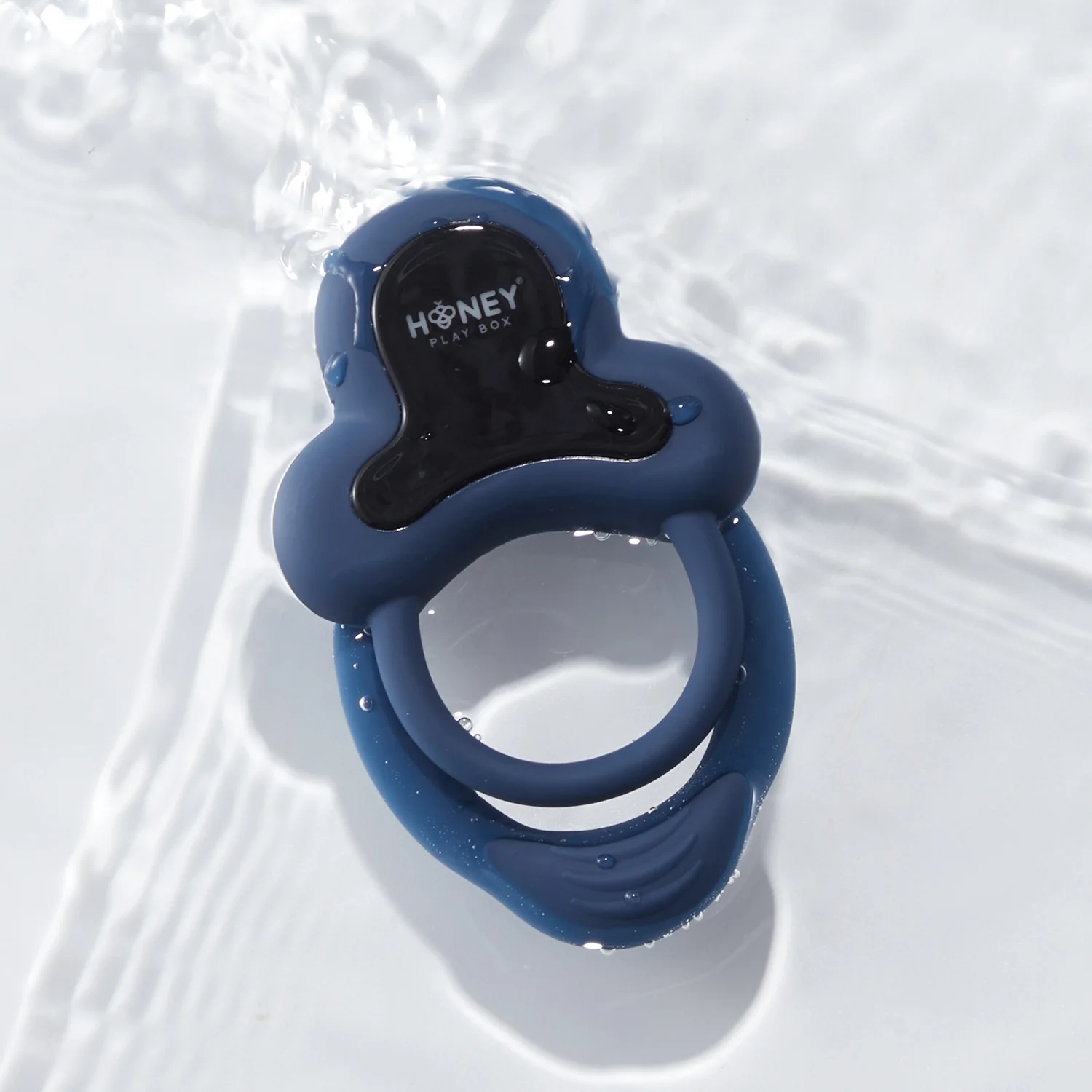 Honey Play Box Anello App-Controlled Silicone Vibrating Couples Cock Ring - Image 13