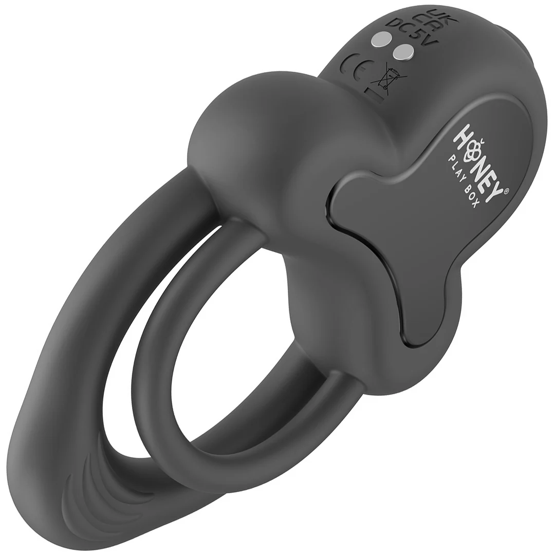Honey Play Box Anello App-Controlled Silicone Vibrating Couples Cock Ring - Image 5