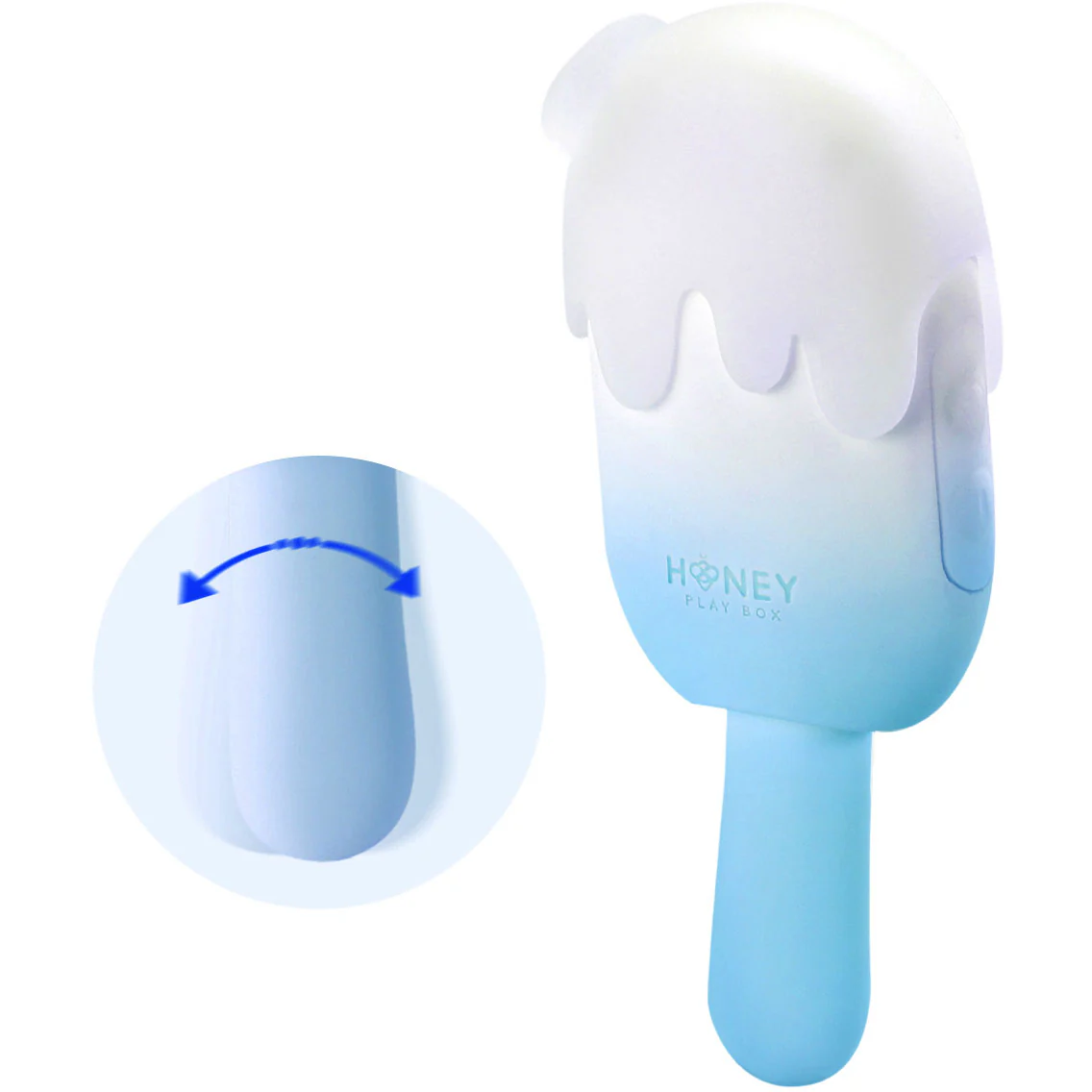 Honey Play Box BITE ME Sucking Tapping & Vibrating Cream Pop Clit Stimulator - Image 17