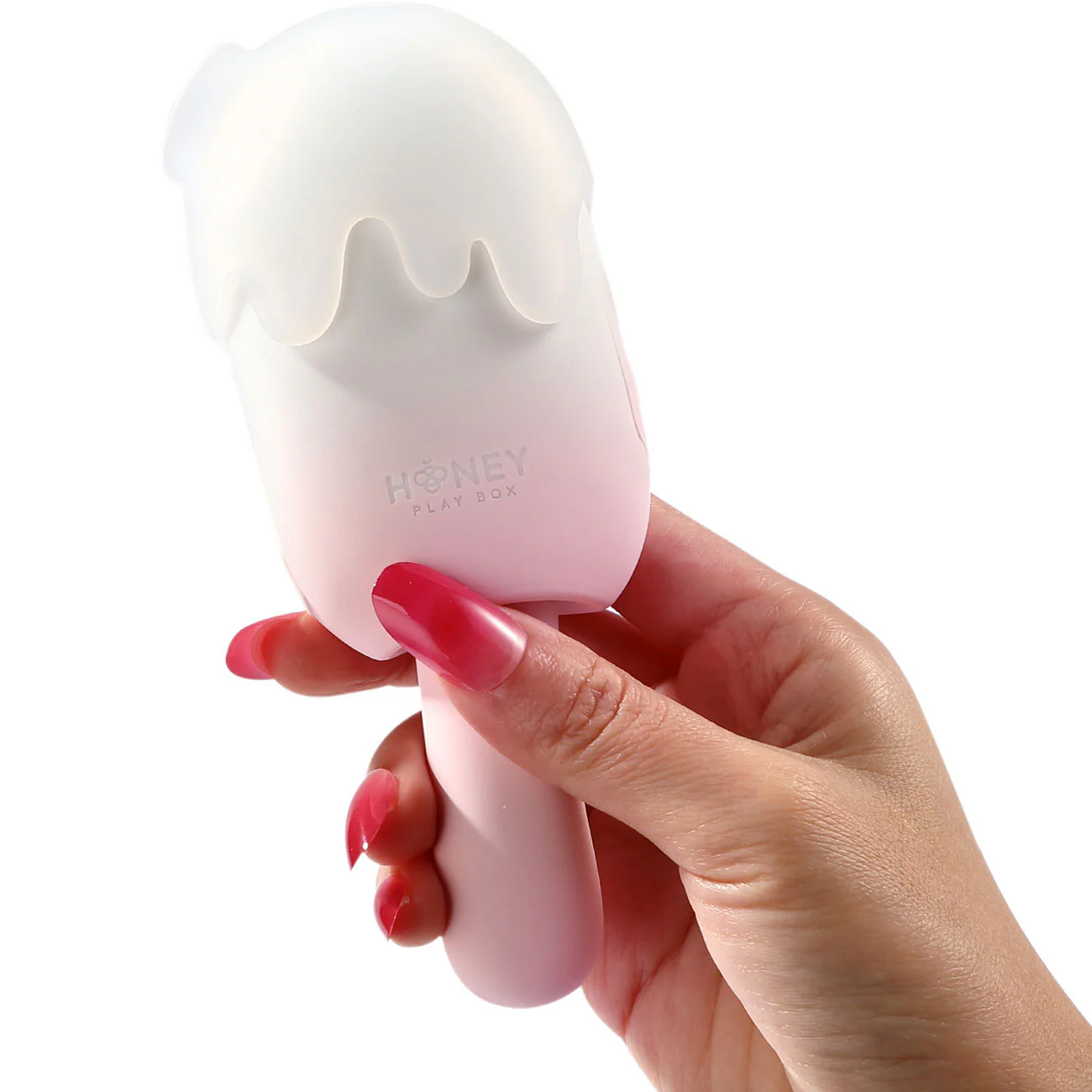 Honey Play Box BITE ME Sucking Tapping & Vibrating Cream Pop Clit Stimulator - Image 4