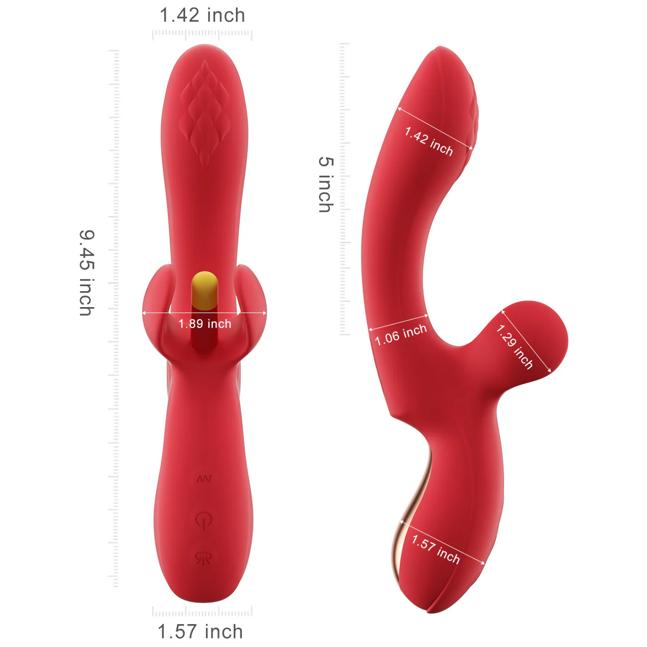 Honey Play Box FORTEXA Dual Sensation Clitoral Tapping & G-Spot Vibrating Stimulator - Image 15