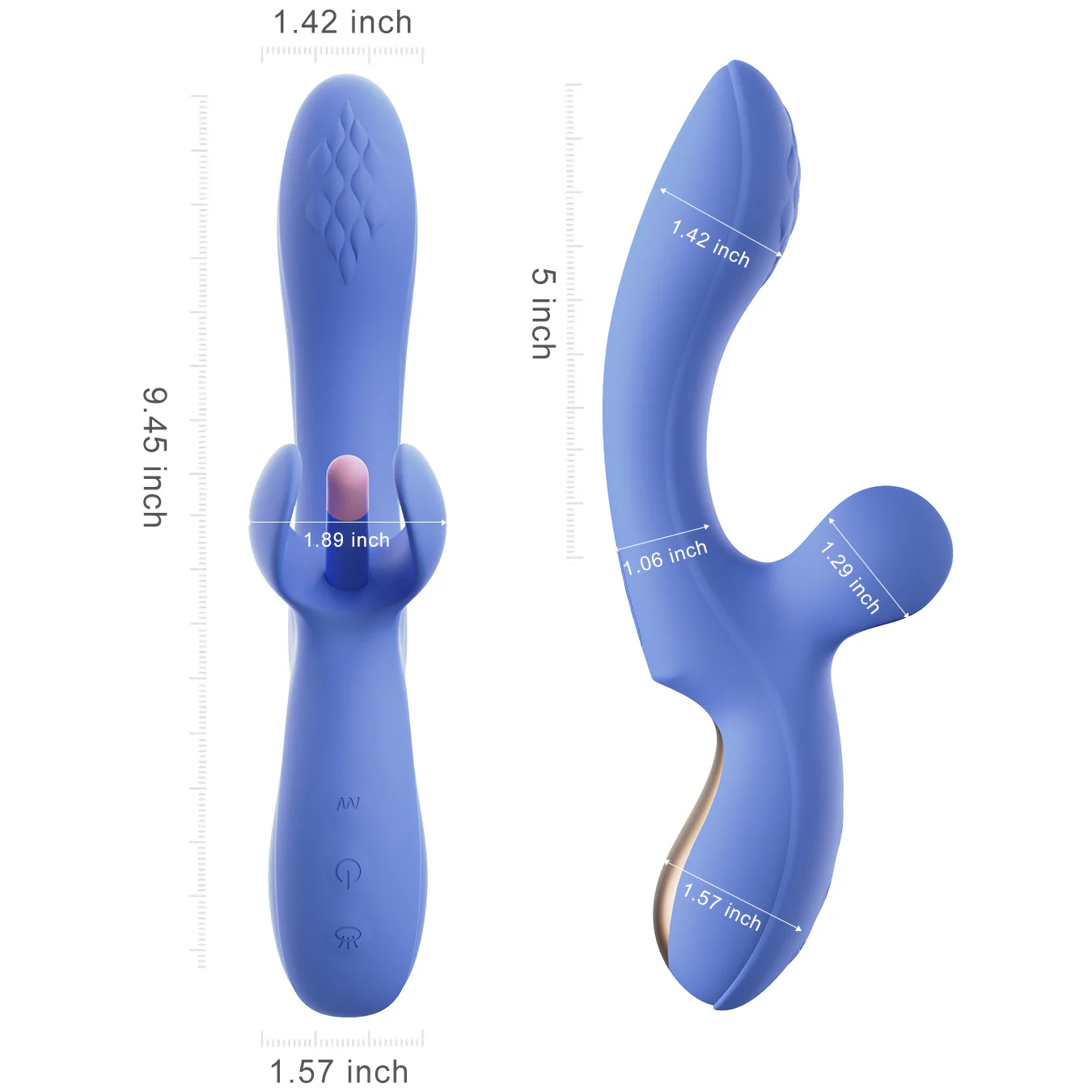Honey Play Box FORTEXA Dual Sensation Clitoral Tapping & G-Spot Vibrating Stimulator - Image 7