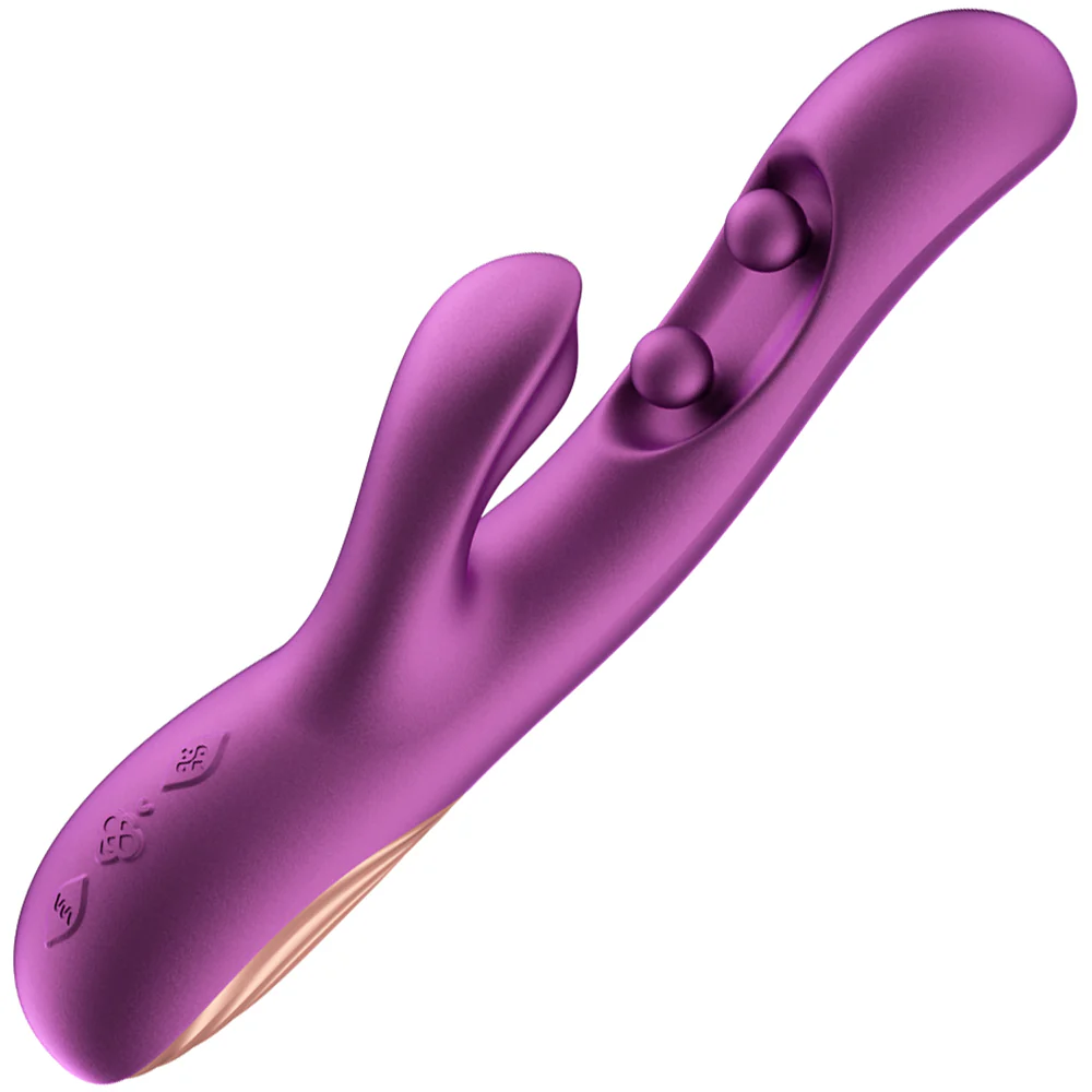 Honey Play Box GEM Pressure Sensing App Enabled Twin Balls Rabbit Vibrator - Image 3