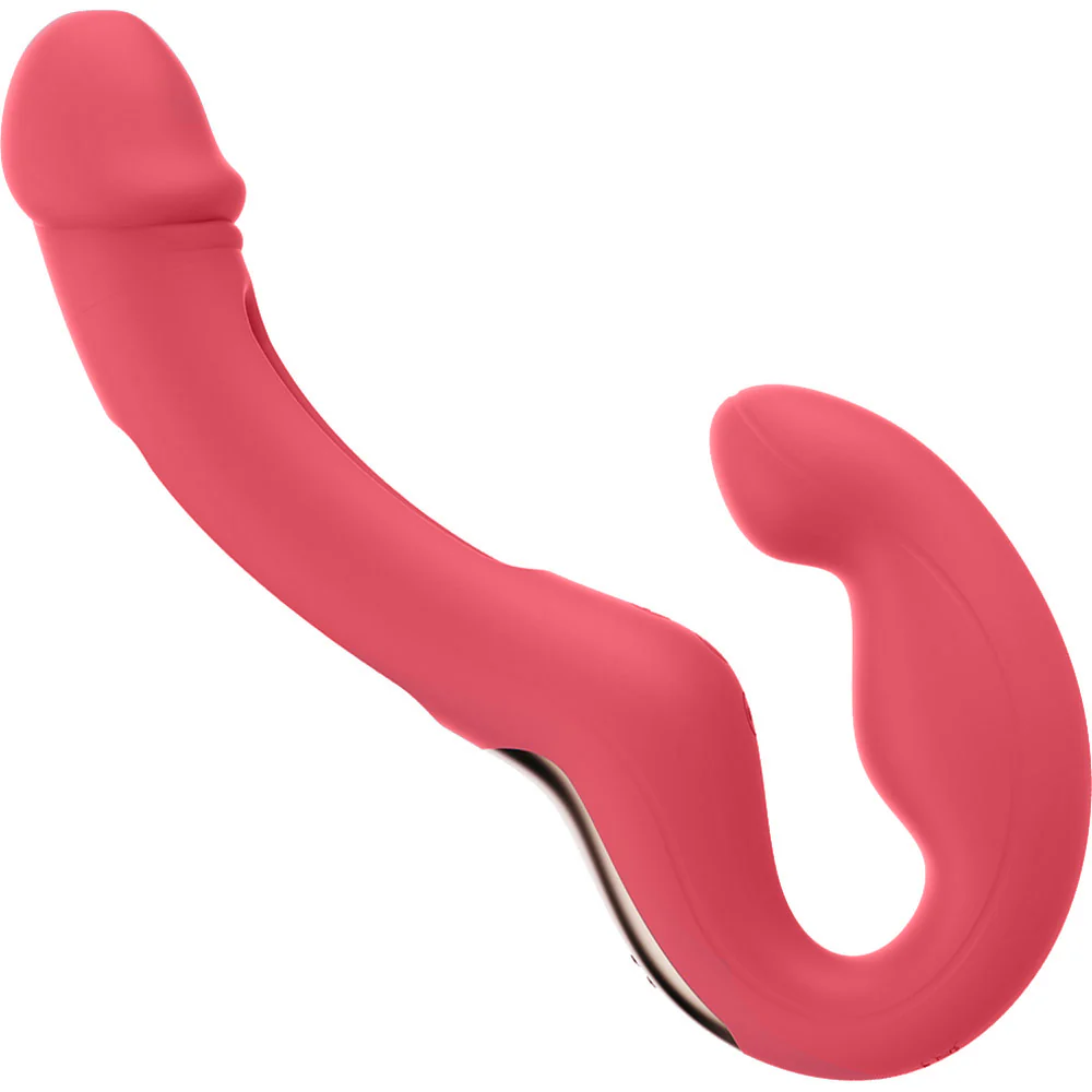 Honey Play Box Harmony Duo App Enabled Tapping Finger Silicone Strapless Strap-On - Image 11