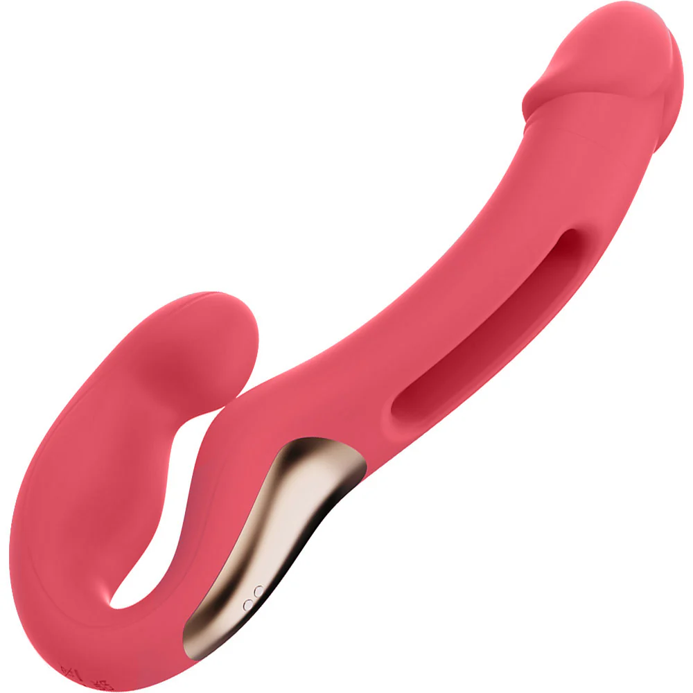 Honey Play Box Harmony Duo App Enabled Tapping Finger Silicone Strapless Strap-On - Image 12