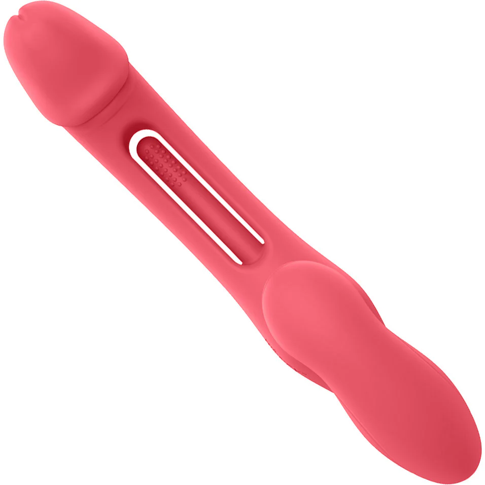 Honey Play Box Harmony Duo App Enabled Tapping Finger Silicone Strapless Strap-On - Image 13