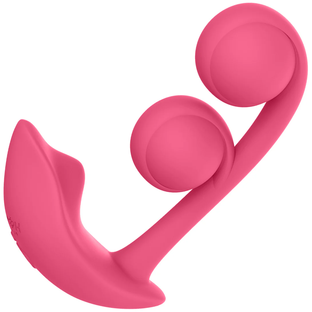 Honey Play Box Melody Pressure Sensing App-Controlled Silicone Dual Stimulation Vibrator - Image 3