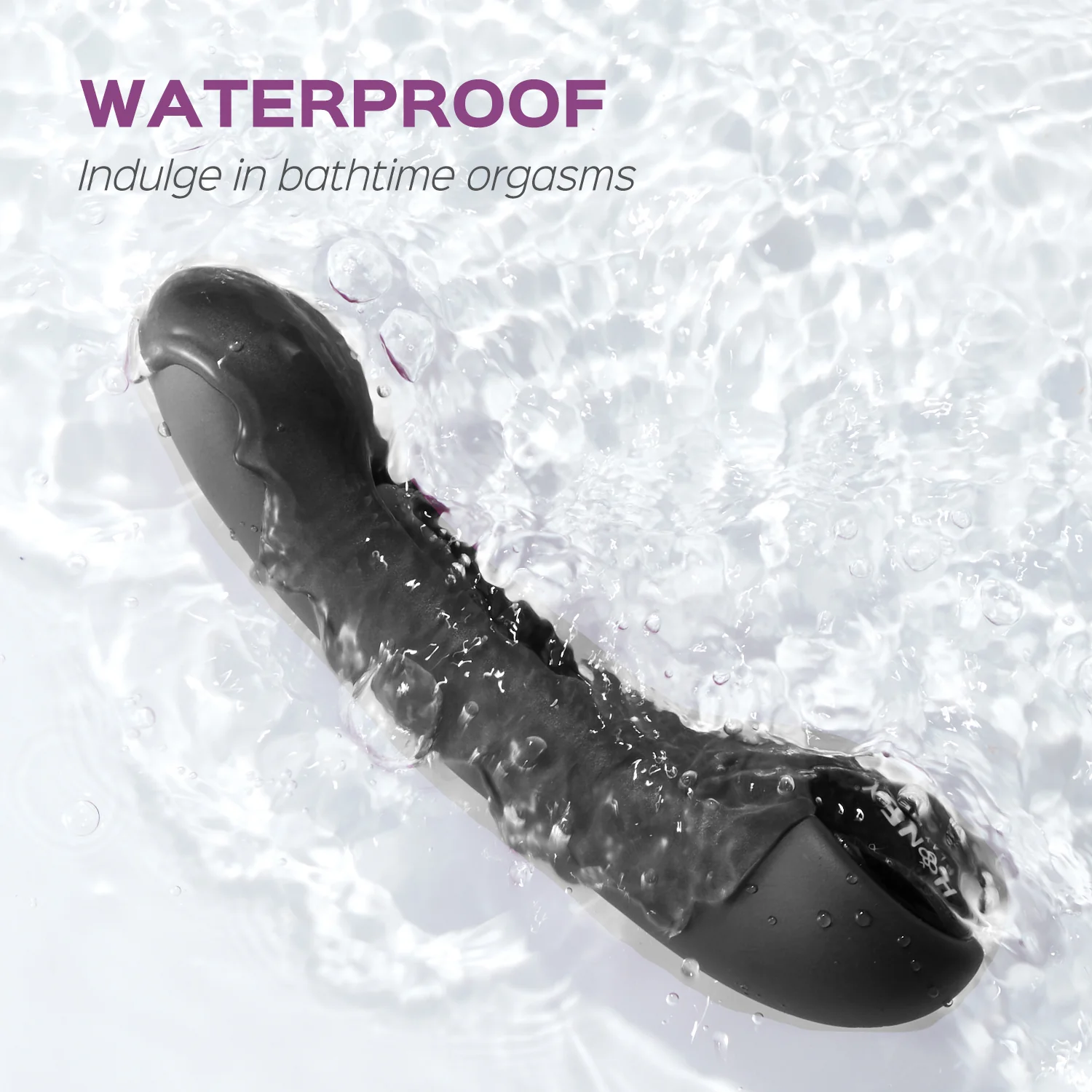 Honey Play Box Tempo Pressure Sensing App Controlled Tapping Finger Silicone G-Spot Vibrator - Image 12